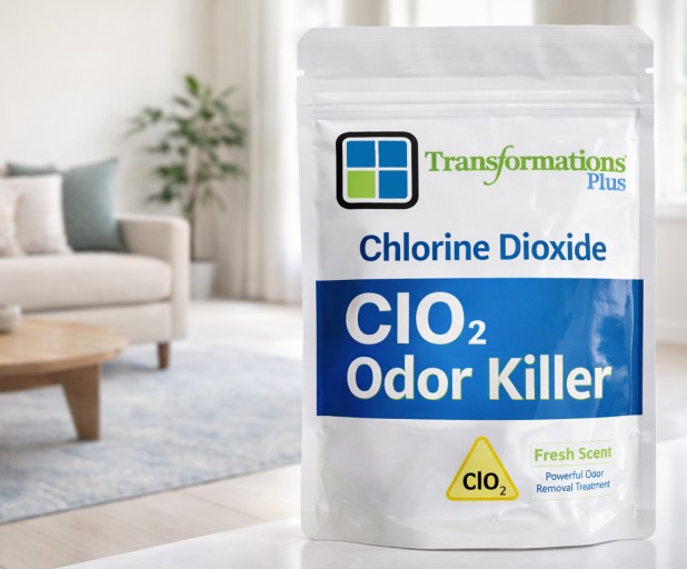 ClO2 odor elimination pouch